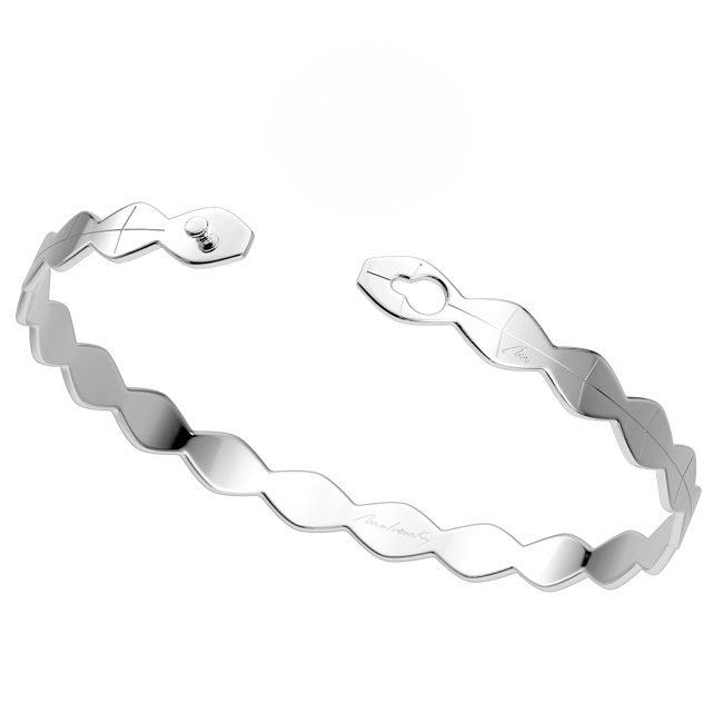 14 KT white gold Infinity bracelet
