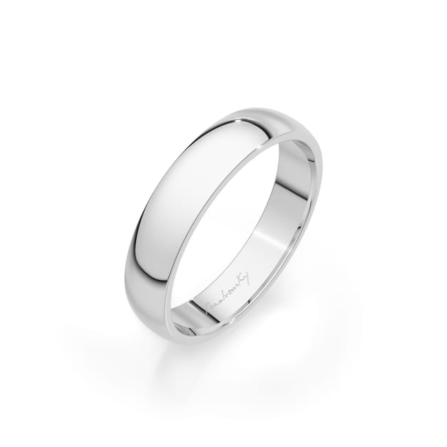 Verigheta Iconic, lata, din aur alb 14 KT