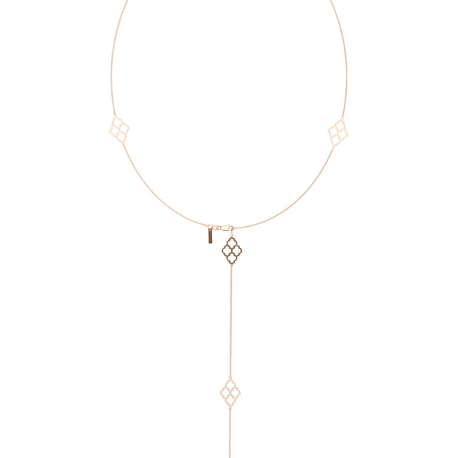 Lantisor Amal, din aur roz 14 KT