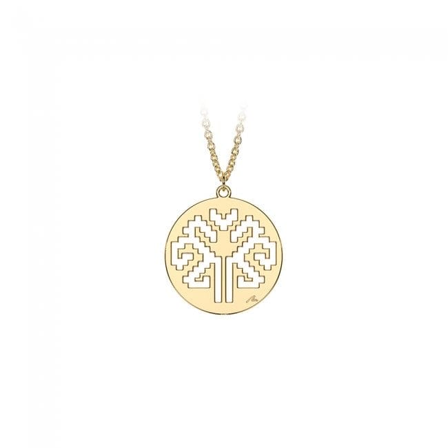 Pandantiv Copacul traditional, din aur galben 14 KT