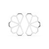 14 KT white gold Monte Carlo earrings