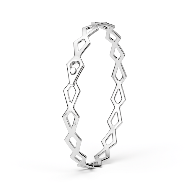 14 KT white gold Grace bracelet