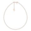 14 KT rose gold 6 mm pearls Selma necklace