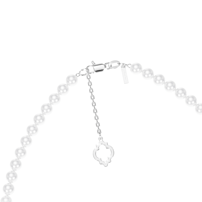 14 KT white gold 6 mm pearls Selma necklace