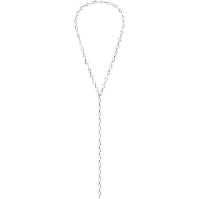Colier Grace 85 cm, din aur alb 14 KT