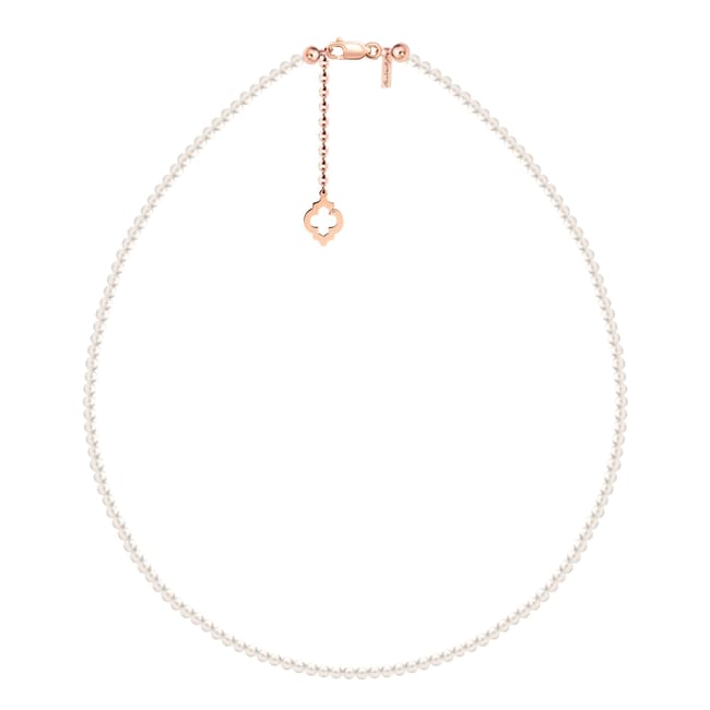 14 KT rose gold 4/5 mm pearls Selma necklace