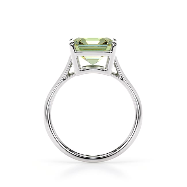 Inel din aur alb cu PRAZIOLIT, La Grande Bellezza