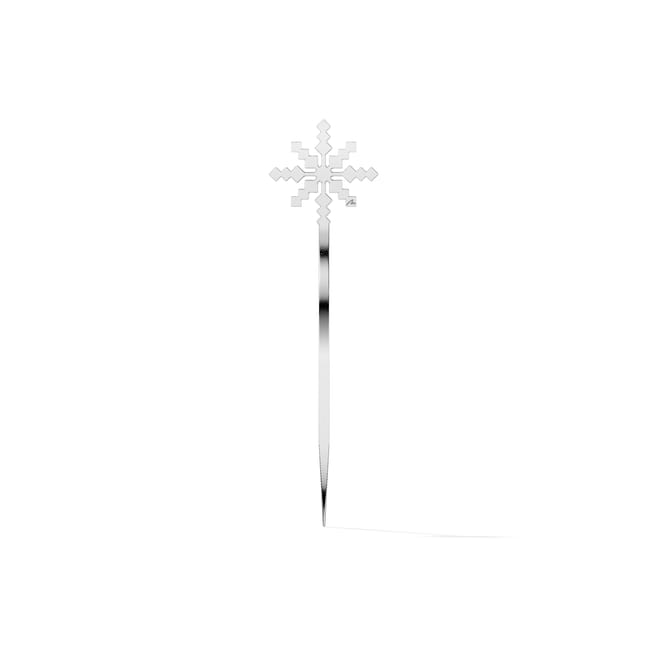 Semn de carte Raza de Lumina, din alama placata cu paladiu