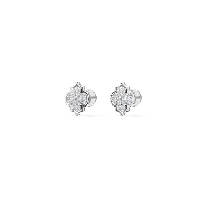 18 KT white gold Alaya S Diamonds 0.24 CT lab-grown diamonds earrings