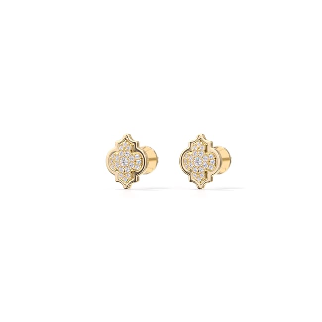 18 KT yellow gold Alaya S Diamonds 0.24 CT lab-grown diamonds earrings