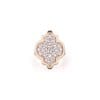 18 KT rose gold Aman L Diamonds, with 2.09 CT lab-grown diamonds