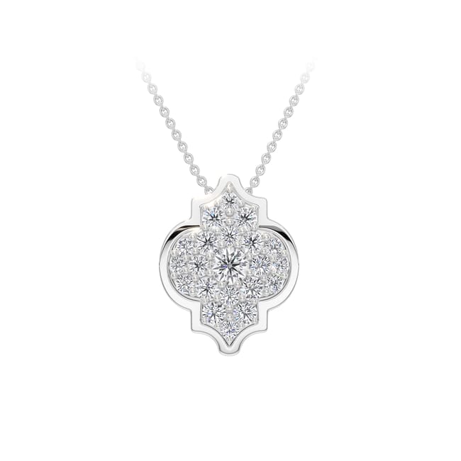 18 KT white gold Alaya S Diamonds 1.19 CT lab-grown diamonds necklace