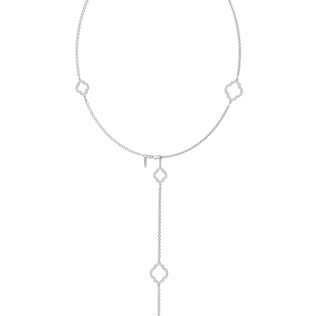 18 KT white gold Amina Diamonds 6.38 CT lab-grown diamonds necklace