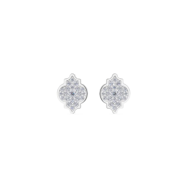 18 KT white gold Alaya M Diamonds 0.75 CT lab-grown diamonds earrings