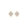 18 KT yellow gold Alaya M Diamonds earrings, with 0.75 CT lab-grown diamonds