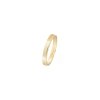 Classic Passion slim wedding ring in yellow gold