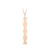 14 KT rose gold Infinity Column pendant