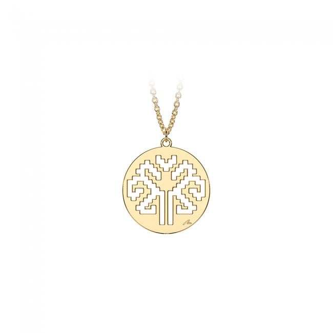 Yellow gold Traditional Tree necklace