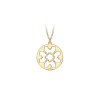 Yellow gold Traditional Clover necklace