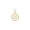 Yellow gold Traditional Clover necklace