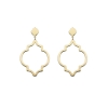 14 k yellow gold Melek earrings