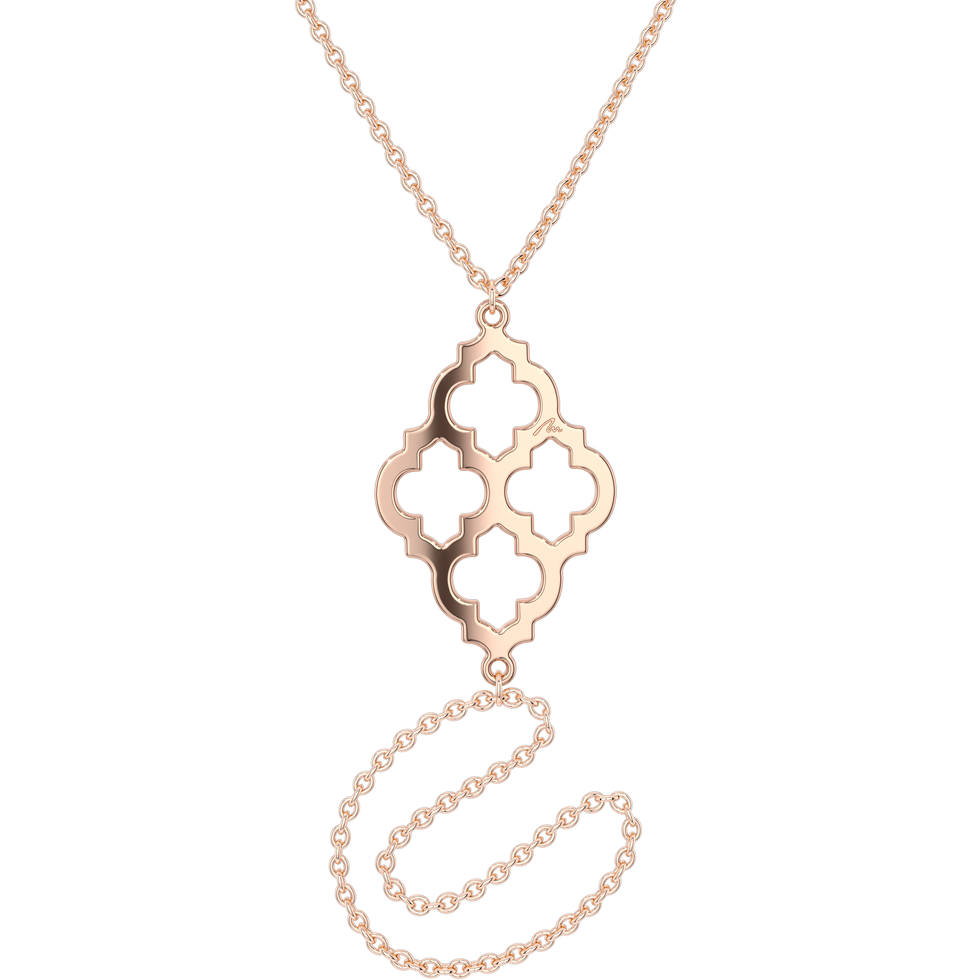 14 KT rose gold Karima bracelet