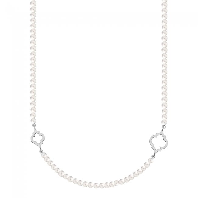 White gold Amina pearl necklace