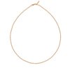 14 KT rose gold Malvensky 0.4 chain