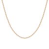 14 KT rose gold Malvensky 0.4 chain