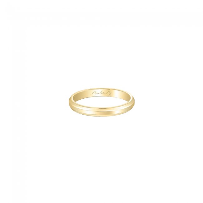 Destiny wedding ring yellow gold
