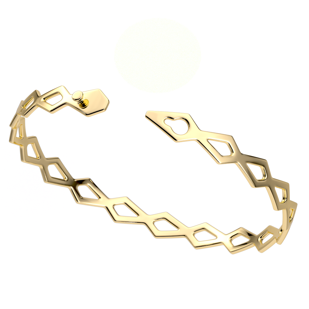 14 k Yellow gold Grace bracelet