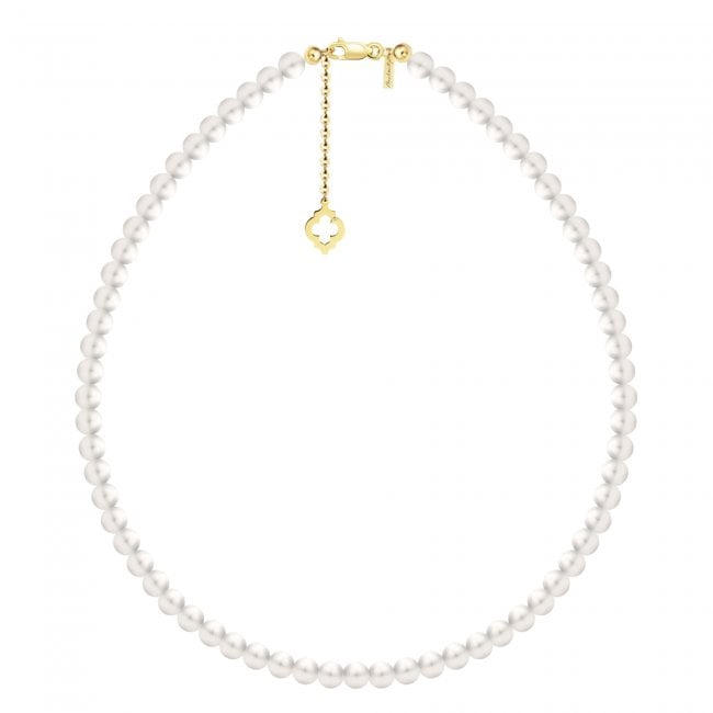 14 k gold 6 mm pearls Selma necklace