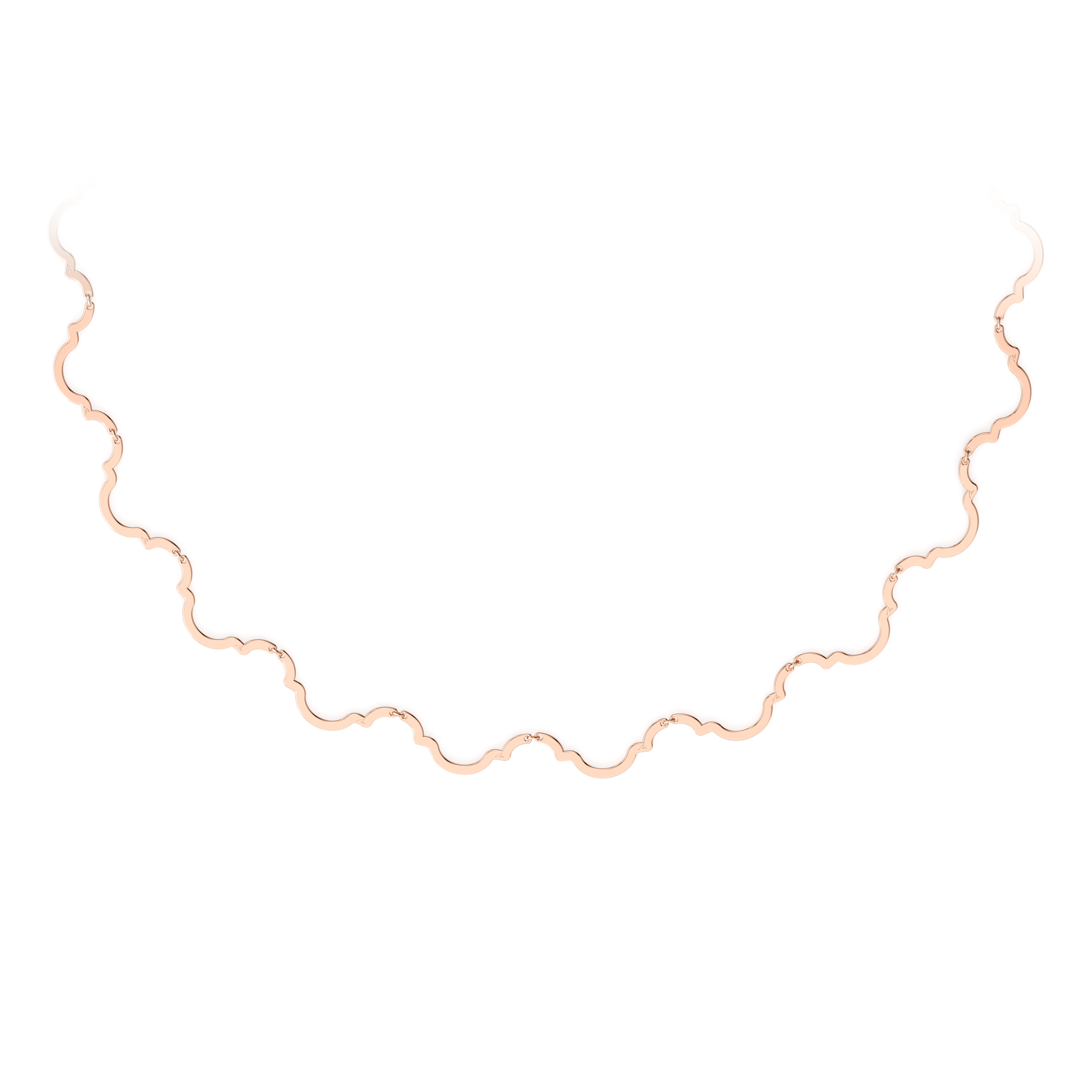 14 KT rose gold Amira necklace