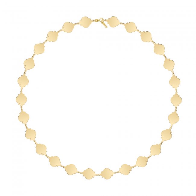 14 k yellow gold Dalila necklace