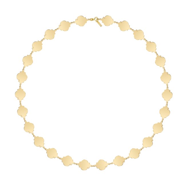 14 k yellow gold Dalila necklace