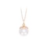 14 KT rose gold Pearl necklace