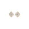 18 KT yellow gold Alaya M Diamonds earrings, with 0.75 CT lab-grown diamonds
